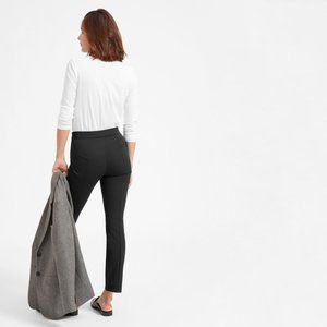 Everlane Side Zip Work Pant Size 6, Black